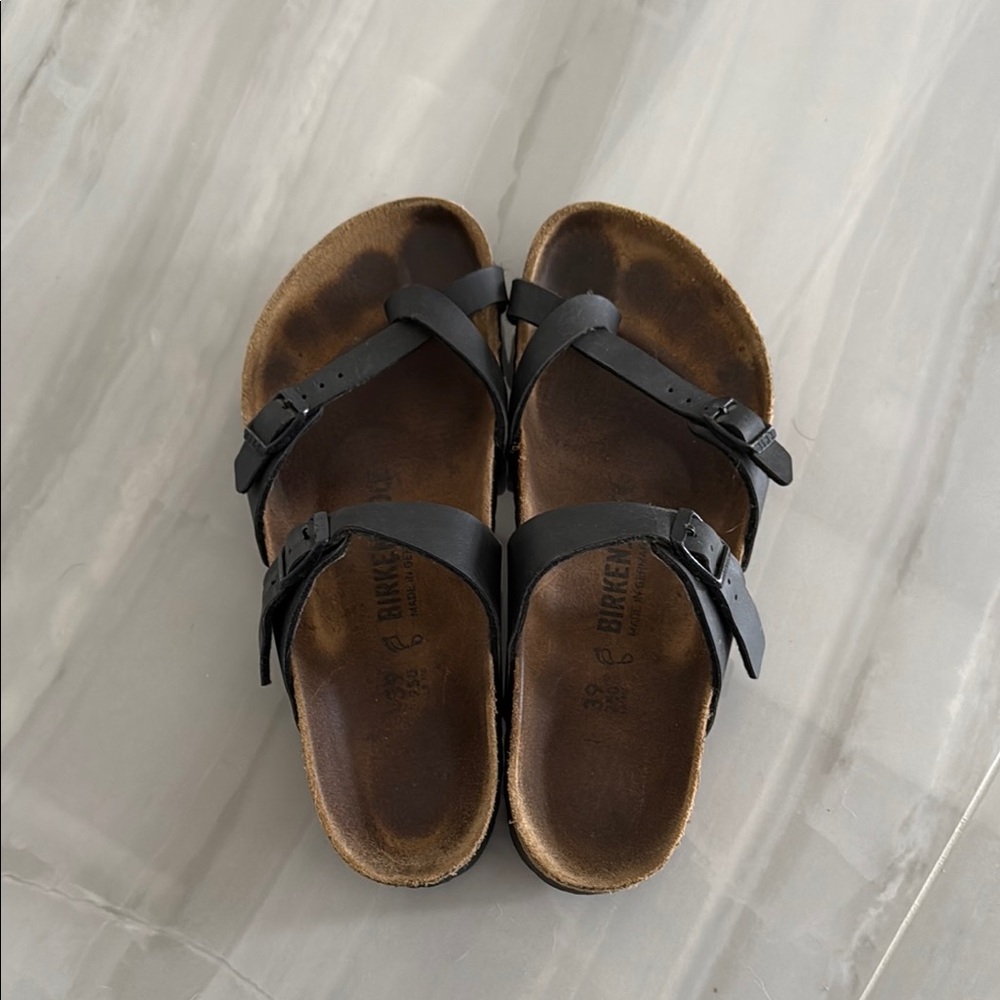 Birkenstock Mayari Birko-Flor Black Sandal